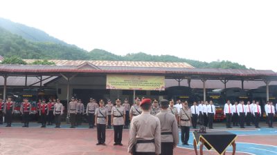 Kapolres Aceh Selatan Pimpin Sertijab Tiga Kapolsek, Mutasi Hal Biasa 