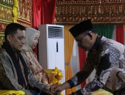 Kunker ke Aceh Selatan, Pangdam IM  di Peusijuk Oleh Pj. Bupati 