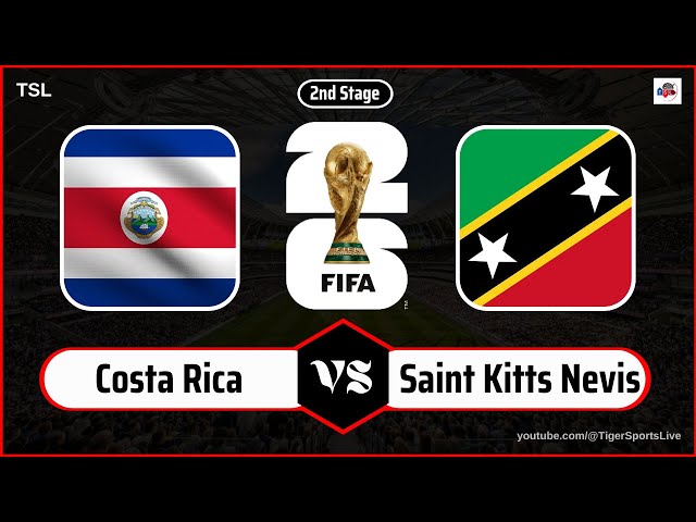 Kosta Rika vs Saint Kitts