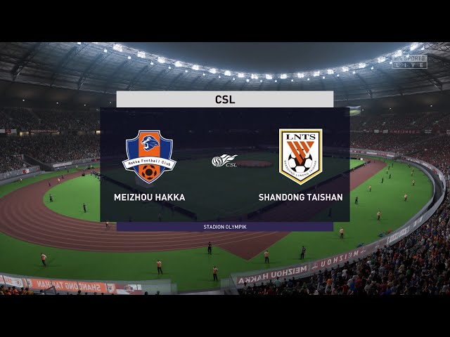 Shandong Taishan vs Meizhou Hakka