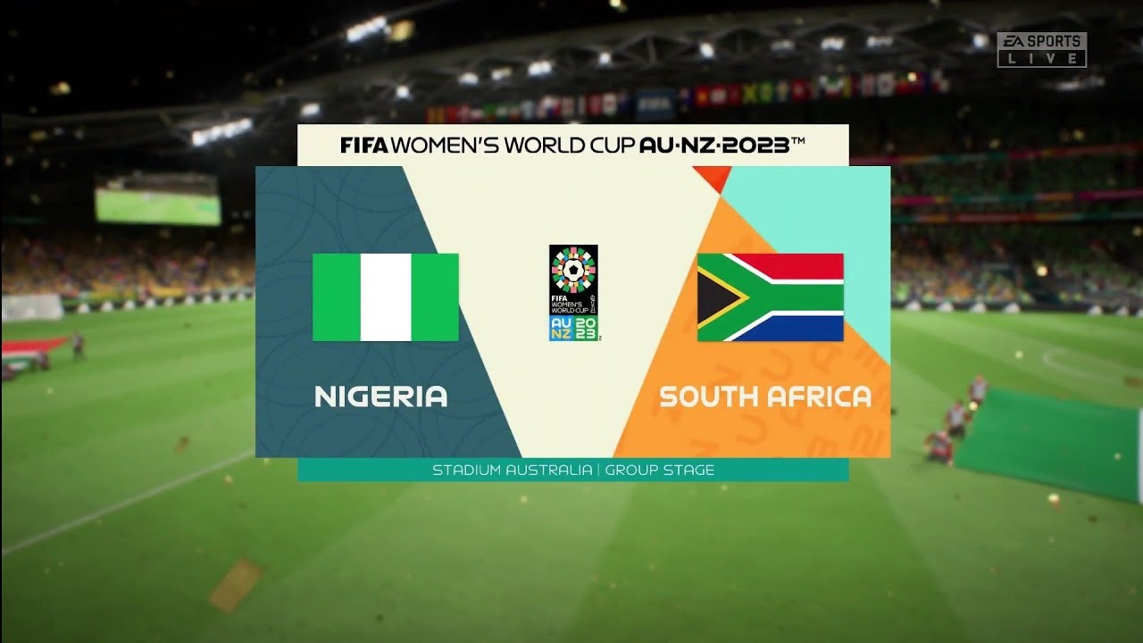 Nigeria vs Afrika Selatan