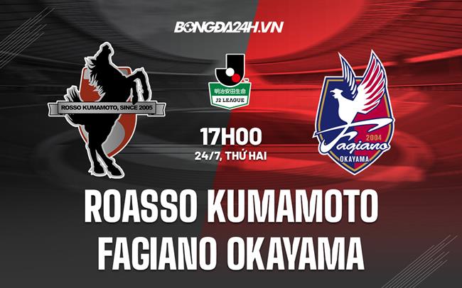 Roasso Kumamoto vs Fagiano