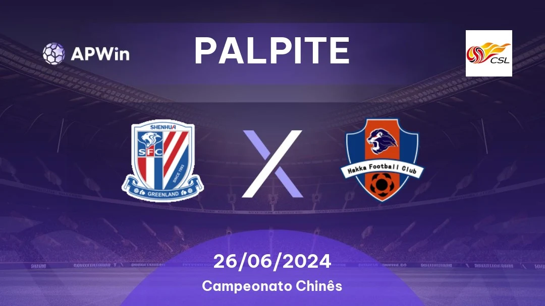 Shanghai Shenhua vs Meizhou Hakka