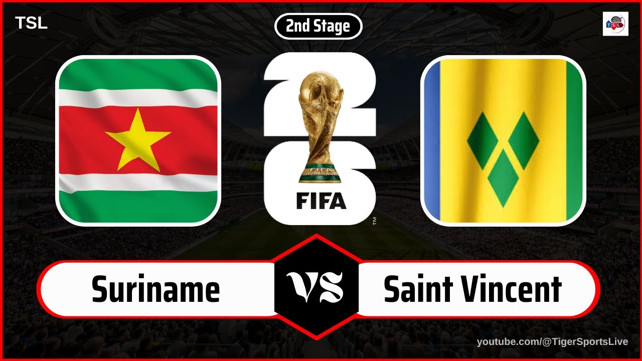 Suriname vs Saint Vincent