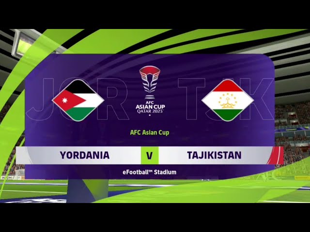 Yordania vs Tajikistan
