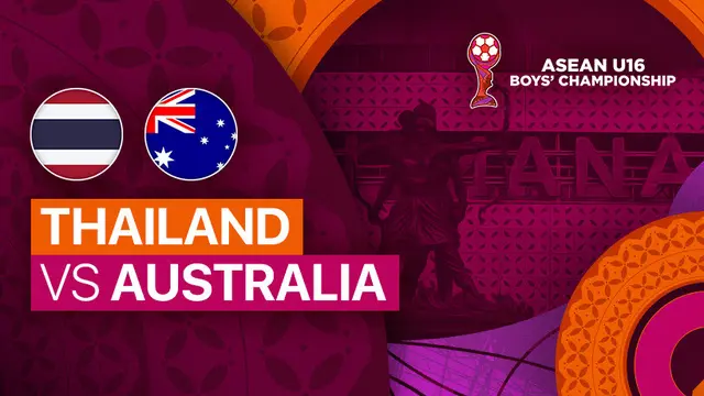 Australia U16 vs Thailand U16