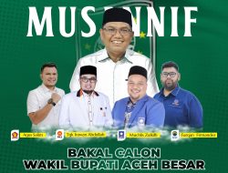Ini Calon Wabup Aceh Besar yang Akan Dampingi H. Musannif 