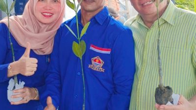HNSI Kota Medan Laksanakan Penanaman Mangrove di Bagan Deli Belawan 