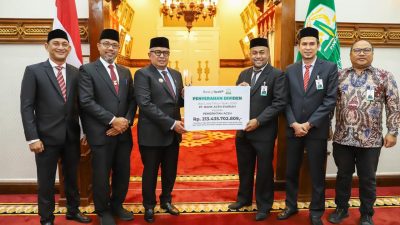 Pemerintah Aceh Terima Dividen Rp. 213 Milyar dari Bank Aceh