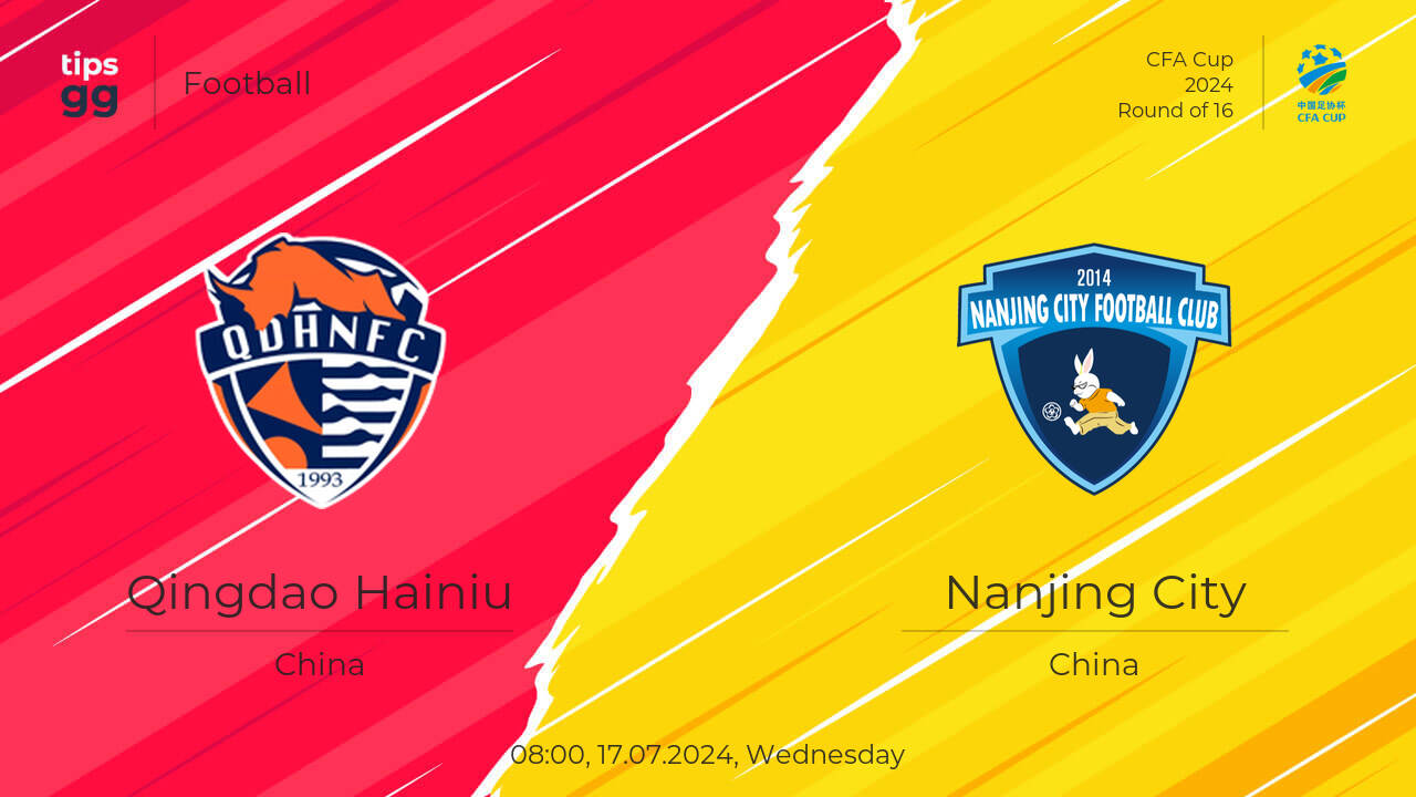 Qingdao Hainiu vs Nanjing