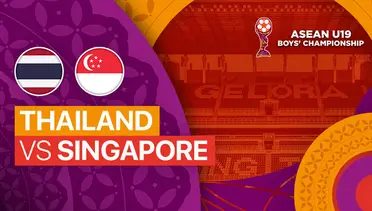 Thailand U19 vs Singapura U19