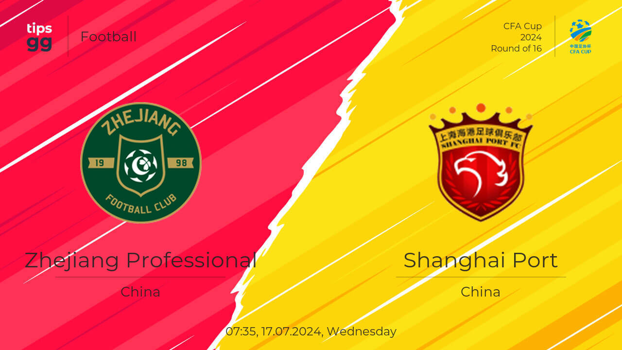 Zhejiang Professional vs Shanghai Port