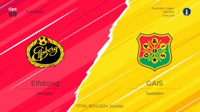 Prediksi Elfsborg vs GAIS, Norway Eliteserien League 11 Agustus 2024