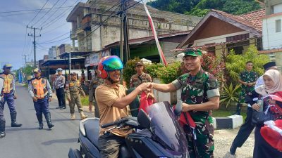 Gerakan Nasional 10 Juta Lembar,  Pemkab Aceh Selatan Bagikan 2.000 Lebih Bendera Merah Putih