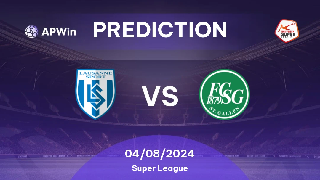 Lausanne Sports vs St Gallen