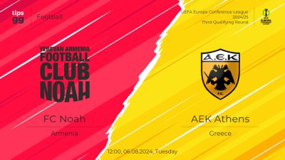 Noah vs AEK Athens