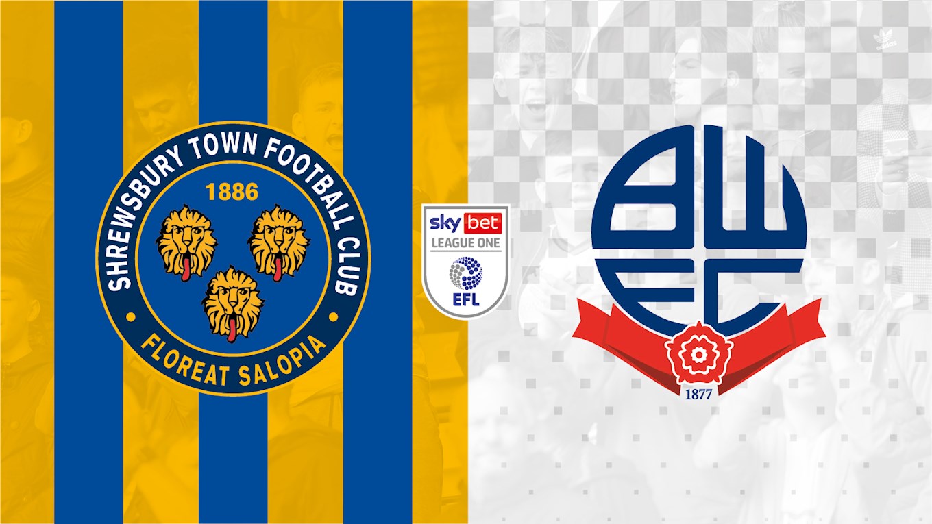 Shrewsbury vs Bolton