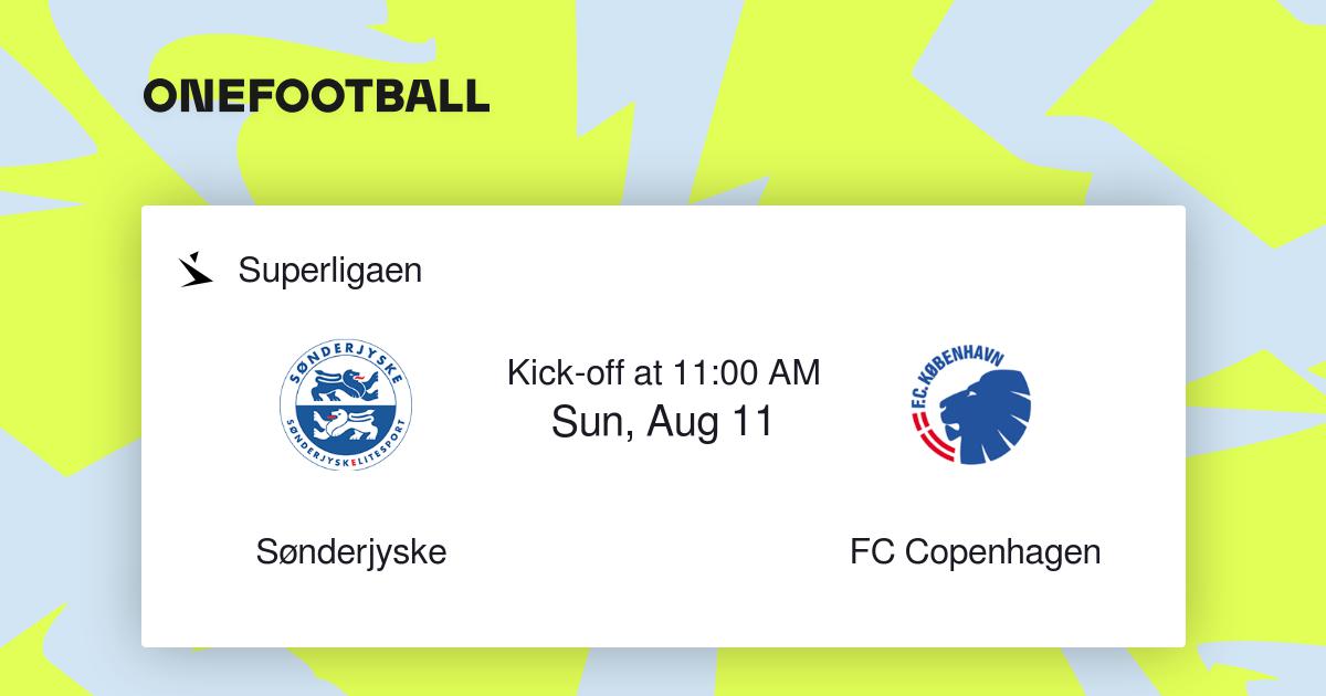 Sønderjyske vs Copenhagen, Denmark Superliga