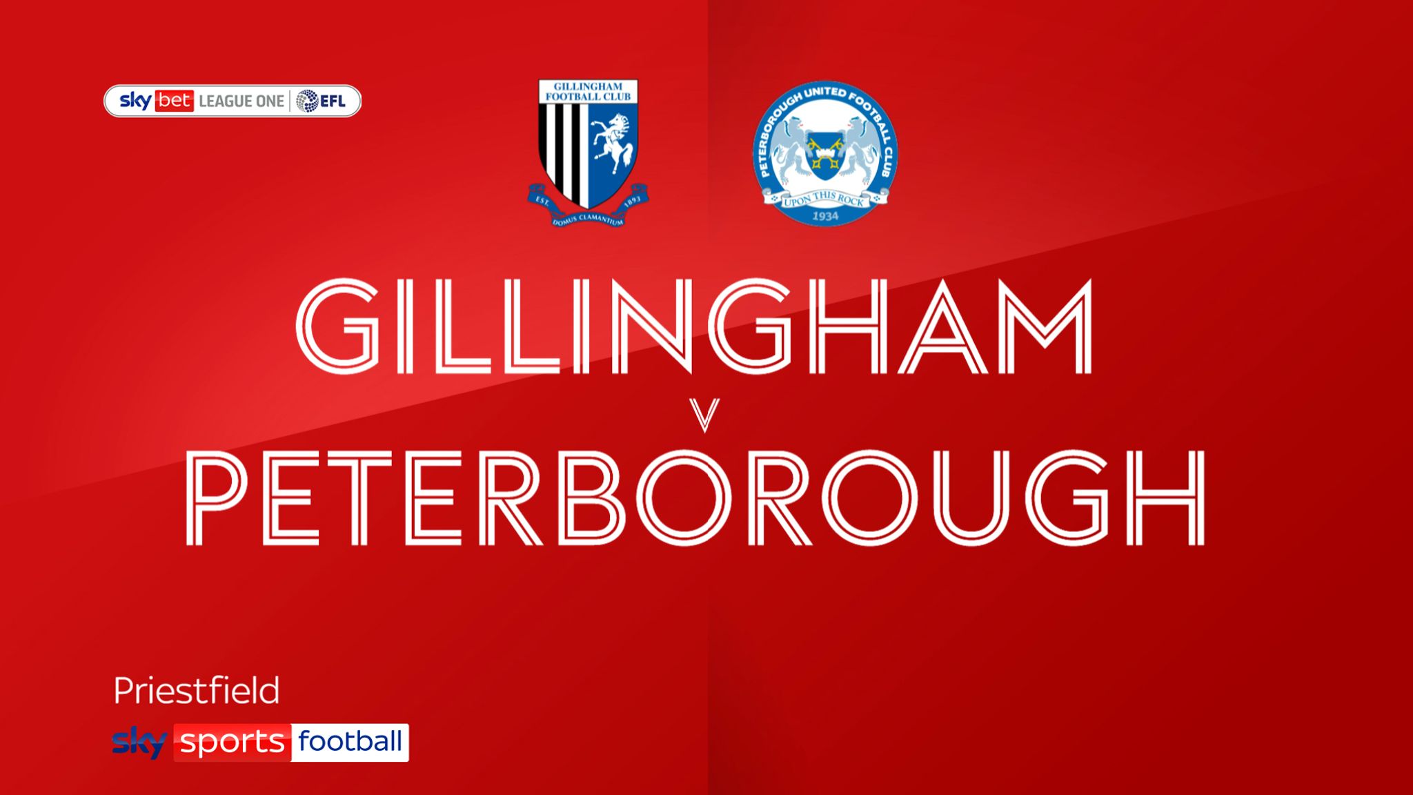 Gillingham vs Peterborough
