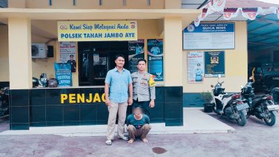 Polsek Tanah Jambo Aye Tangkap Residivis Narkoba, Ini Kasusnya 