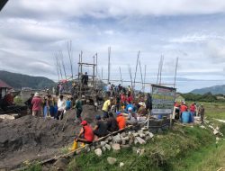 Cabup Aceh Tengah, Bardan Sahidi, Gotong Royong Bersama Masyarakat