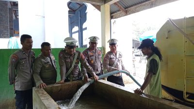 Rangkaian Hari Lalu Lintas Bhayangkara ke-69, Satlantas Polres Aceh Selatan Gelar Baksos