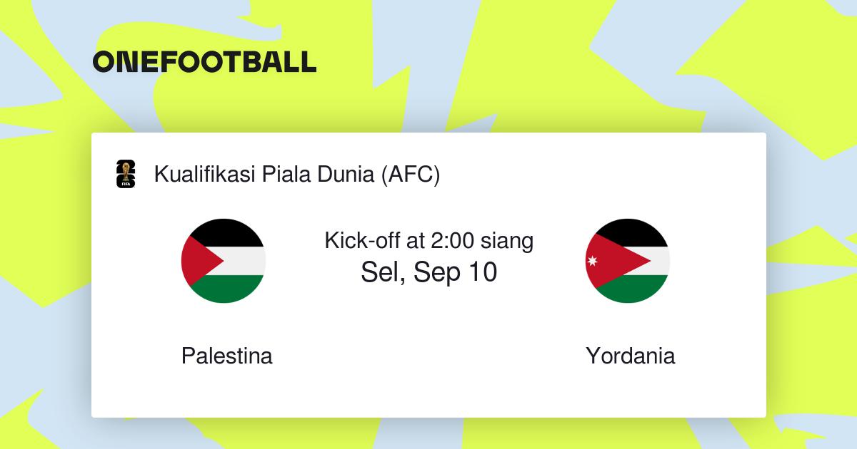 Palestina vs Yordania