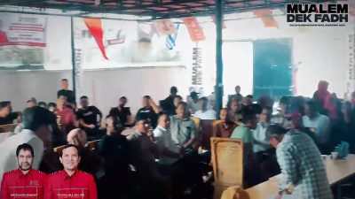 Ratusan Simpul Relawan Mualem-Dek Fadh Terima SK