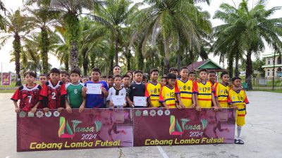 Turnamen Futsal se-Aceh 2024: MIN 1 Aceh Timur Juara