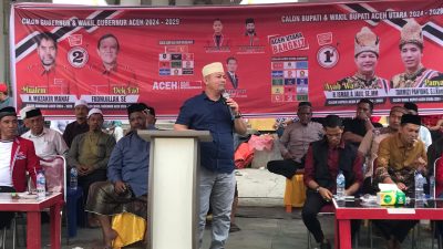 Ayah Wa-Panyang Gelar Pertemuan dengan Tokoh dan Masyarakat di Cot Girek