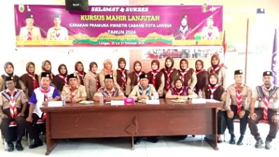 Penutupan KML Pramuka,  Maimul Mahdi Ajak Pembina Wujudkan Generasi Muda Langsa Berkarakter