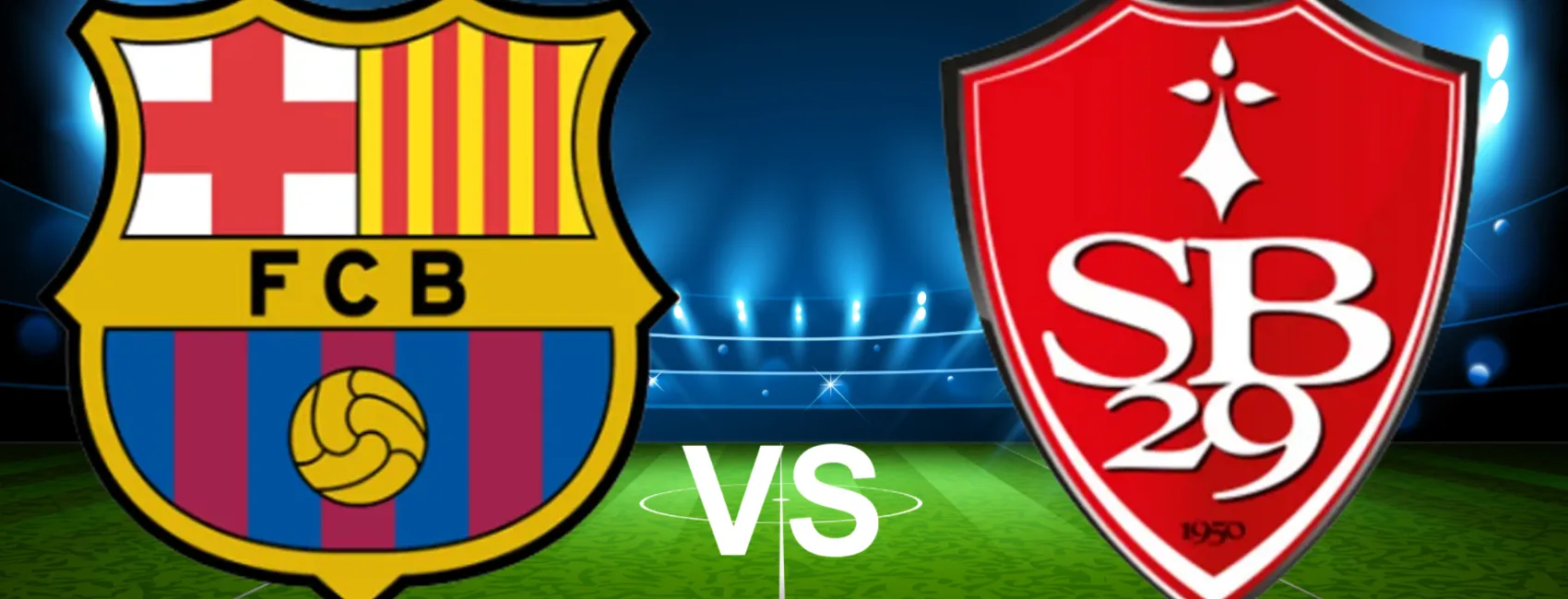 Barcelona vs Brest