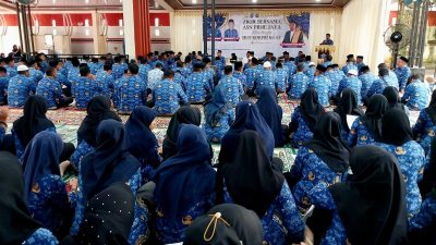 Peringati HUT Korpri Ke-53, ASN di Pidie Jaya Zikir Bersama