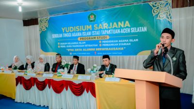 STAI Tapaktuan Yudisium 90 Mahasiswa 