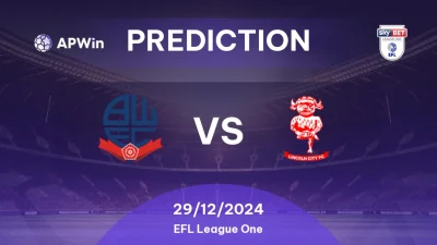 Prediksi  Bolton vs Lincoln, League One   29  Desember 2024