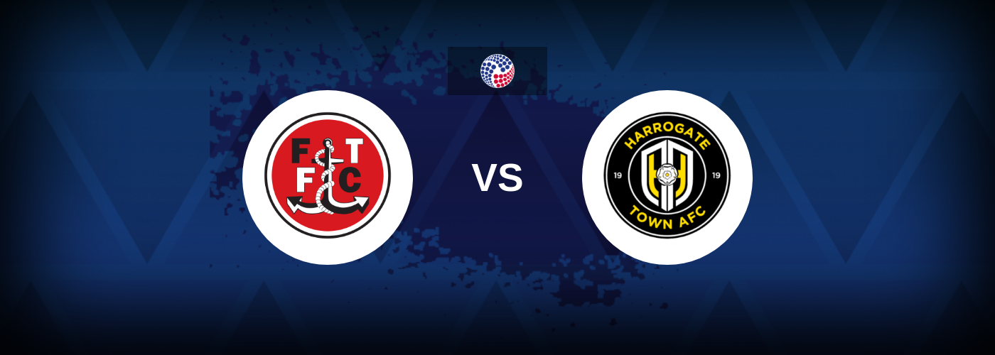 Fleetwood vs Harrogate, League Two