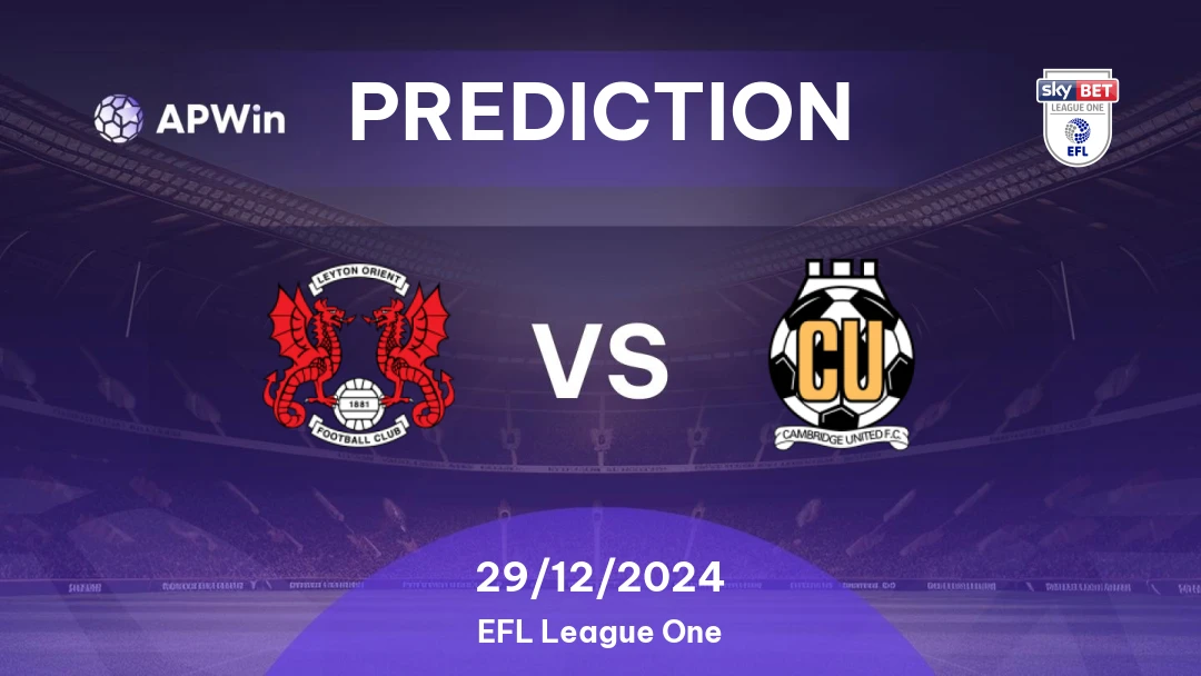 Leyton vs Cambridge , League One
