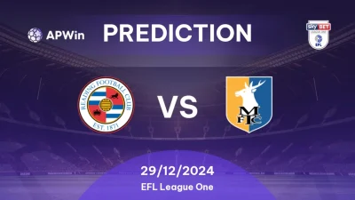 Prediksi   Reading vs Mansfield, League One   29  Desember 2024