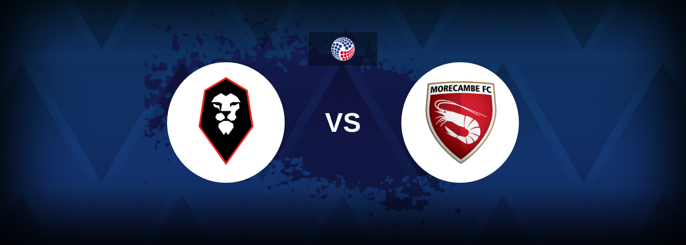 Salford vs Morecambe, League Two