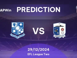 Prediksi  Tranmere vs Barrow,   League Two  29  Desember 2024