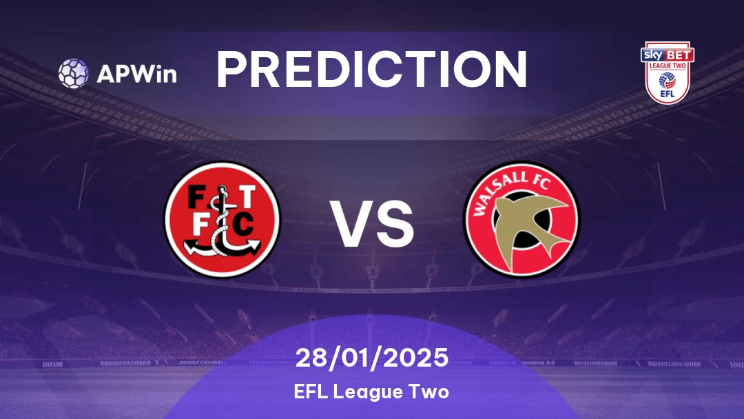 Fleetwood vs Walsall