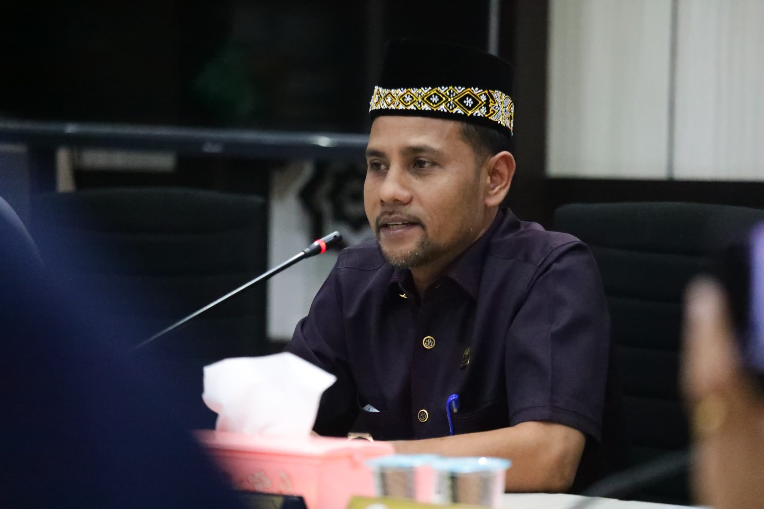Komisi I DPR Aceh Tgk. Muharuddin.
