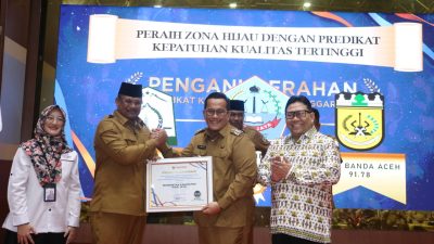 Aceh Raih Penghargaan Terbaik dalam Pelayanan Publik, Pidie Jaya Puncaki Penilaian Ombudsman