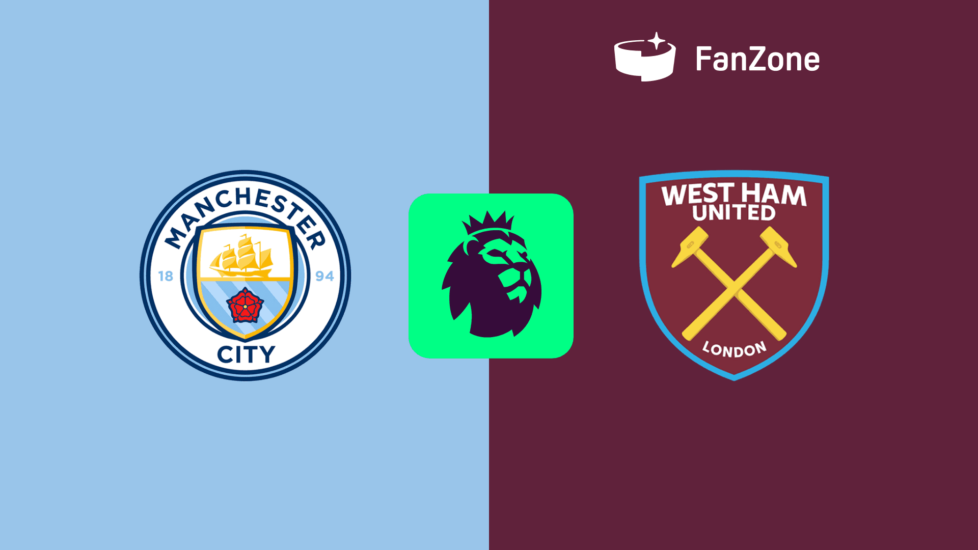 Manchester City vs West Ham