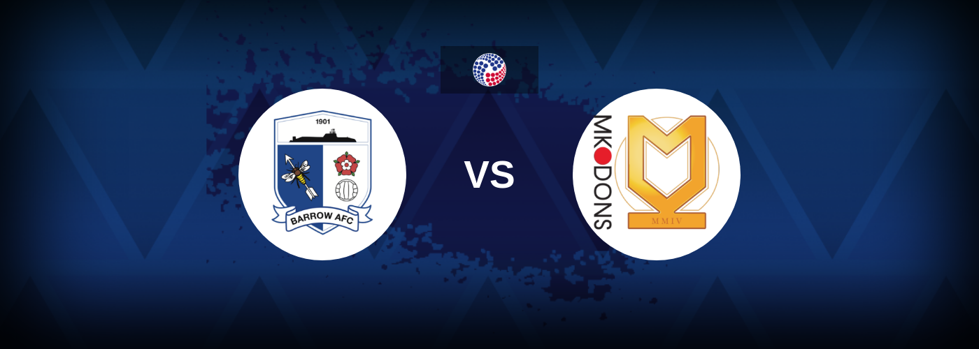 Barrow vs MK Dons