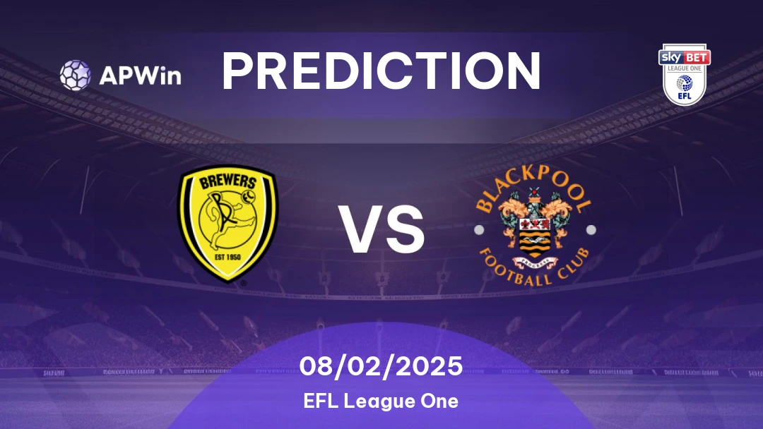 Prediksi Burton Albion vs Blackpool, League One 15 November 2025
