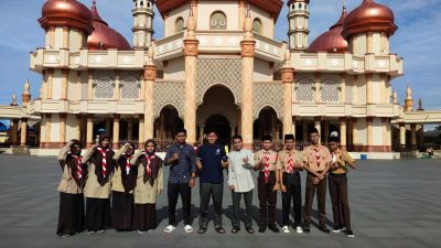 Peserta Aceh Timur Tiba di Meulaboh, Siap Berkompetisi di MTR XXIV Kwarda Aceh 2025
