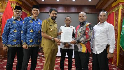 Fadhil Ilyas Kembali Jadi Plt. Direktur Utama Bank Aceh dalam RUPSLB