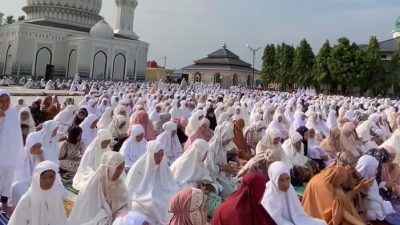 Nagan Raya Rayakan Idul Fitri Lebih Awal, Berbeda dengan Ketetapan Pemerintah