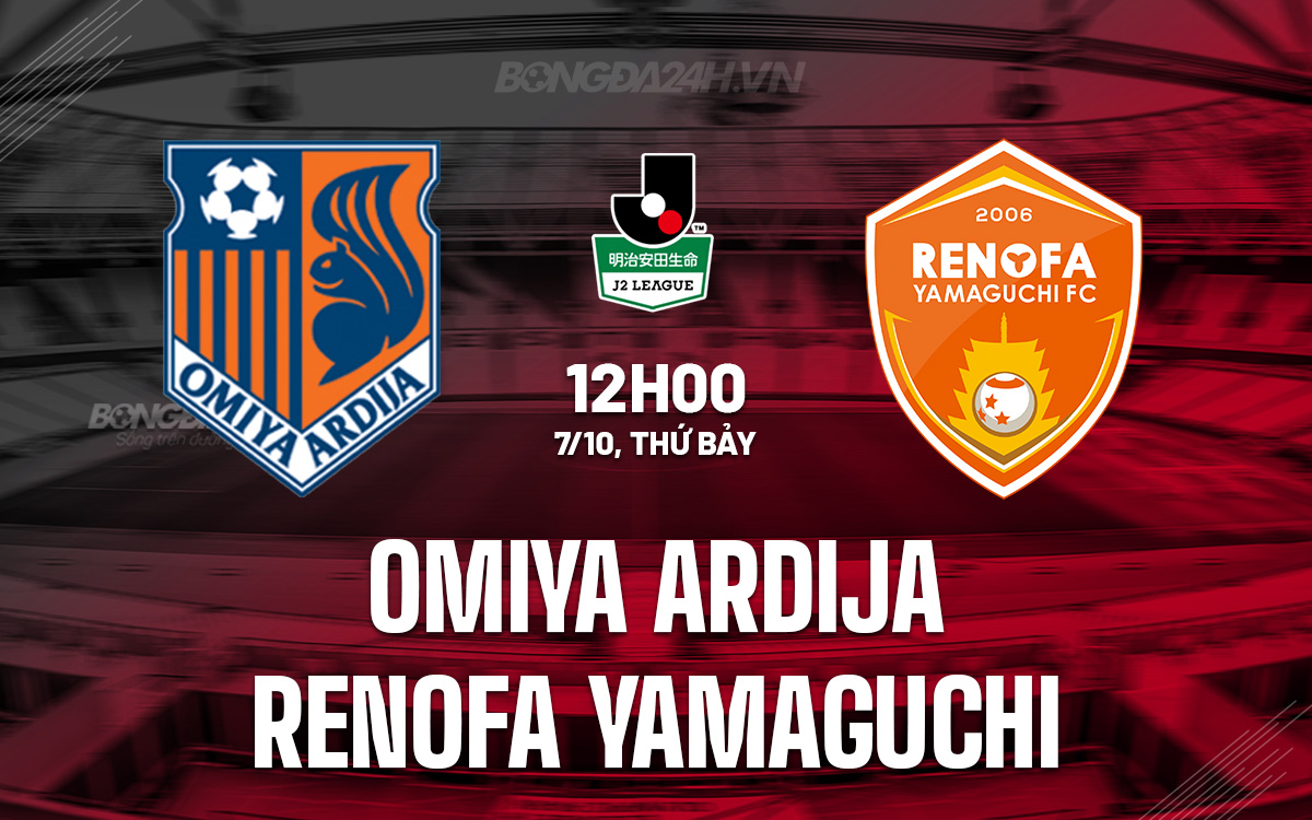 Omiya Ardija vs Renofa Yamaguchi